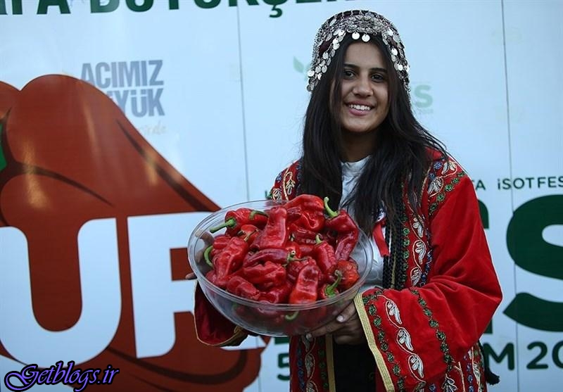 تصویر + برگزاری مسابقه خوردن فلفل تند در اورفای ترکیه